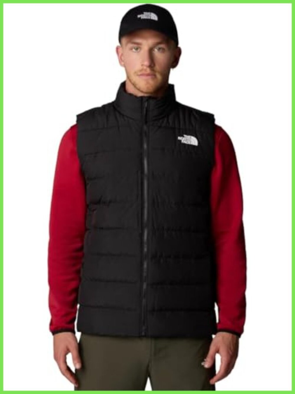 North Face Aconcagua 3 Insulated Vest | Wind Resistant, Water Repellent, 600